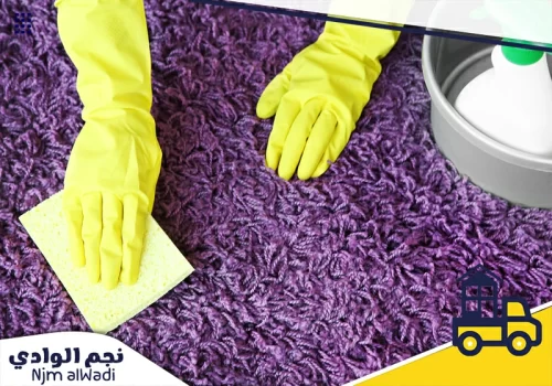 نجم الوادي يقدم خدمات تنظيف السجاد باستخدام أفضل المواد والأدوات.