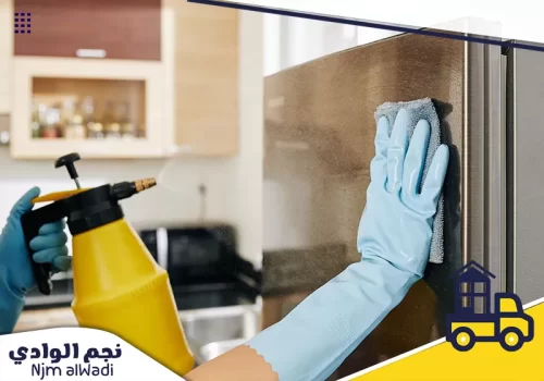 خطوات شركة تنظيف بالمدينة المنورة 0501044966 نجم الوادي تنظيف أسطح المطبخ مع شركة نجم الوادي بخبرة عالية لضمان نتائج نظافة متميزة.