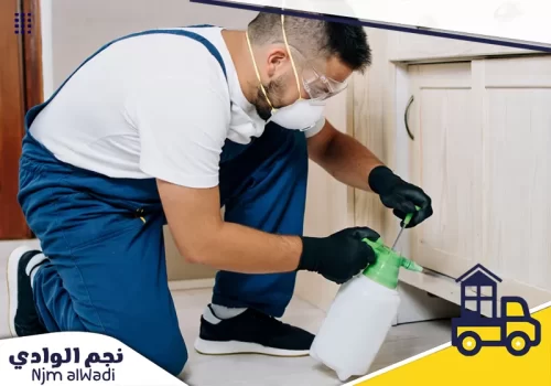 مكافحة حشرات المنزل بالدرعية 0501044966 شركة نجم الوادي خدمات شركة نجم الوادي لمكافحة الحشرات بالدرعية تضمن بيئة نظيفة وآمنة باستخدام مواد آمنة وفعالة مع ضمان الجودة